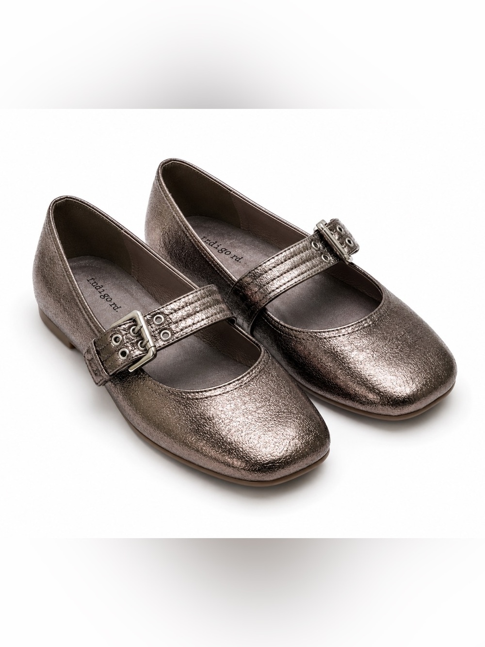 Indigo Rd. - Adorable Metallic Mary Jane Flats - Brand new!